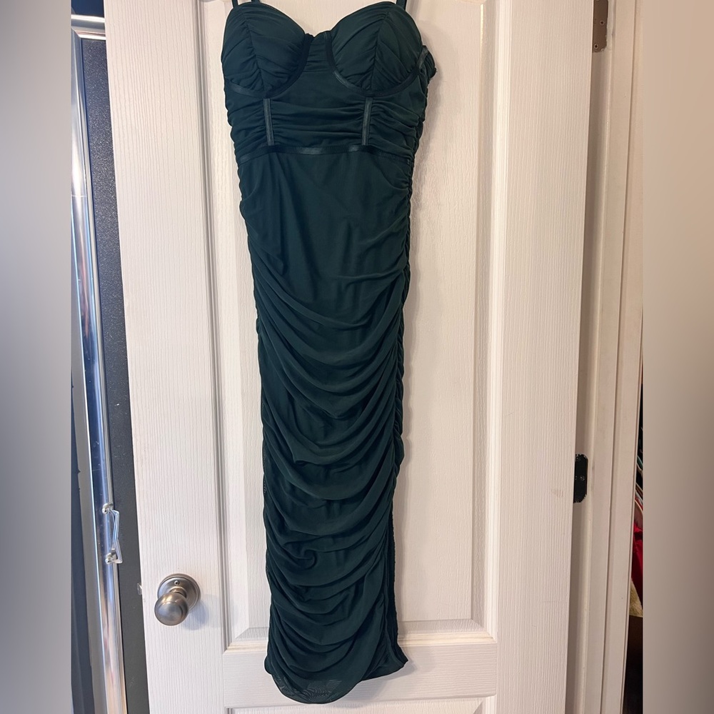 New SHEIN Ruched midi dress!
